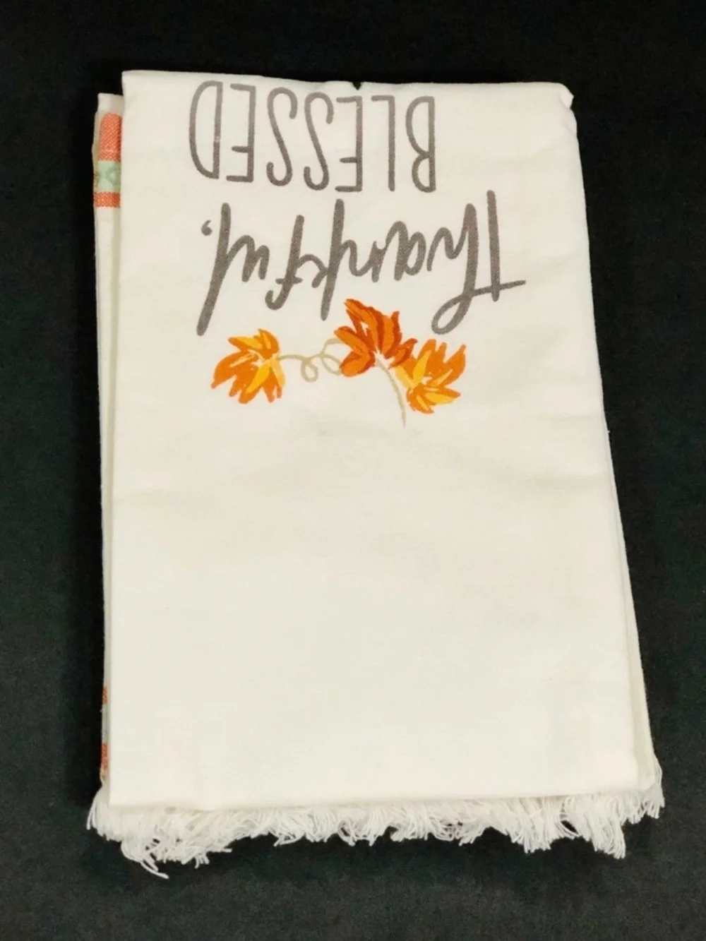 NEW Decorative Fall Autumn Thanksgiving Kitchen Towels.